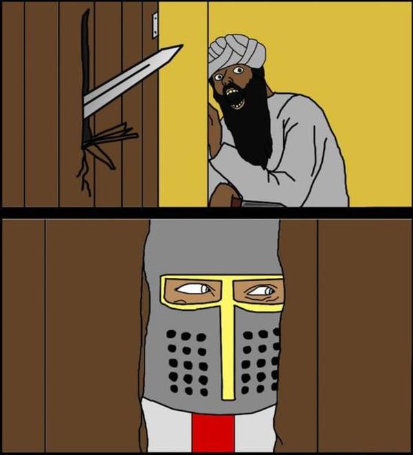 templar Blank Meme Template