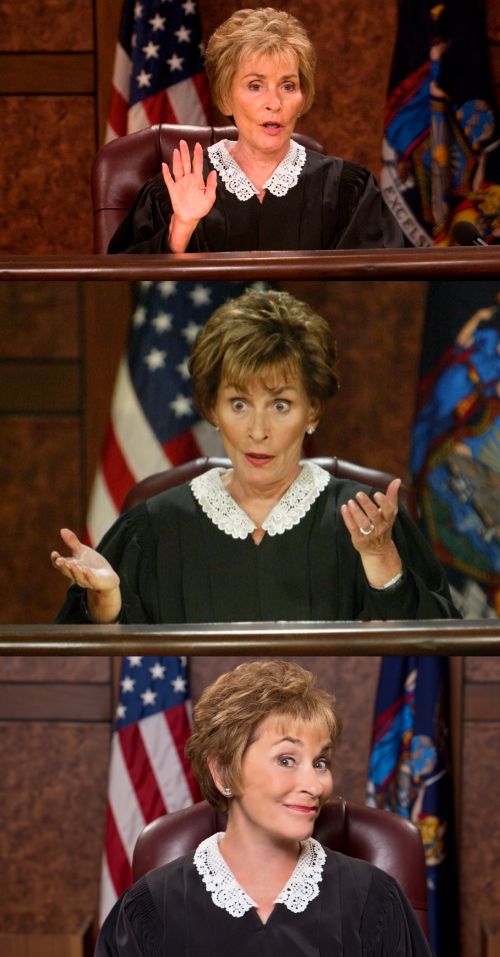 Bad Pun Judge Judy Blank Meme Template