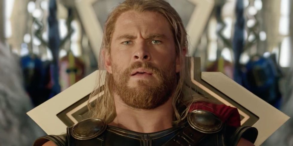 High Quality Surprised Thor Blank Meme Template