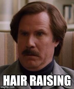 HAIR RAISING | made w/ Imgflip meme maker