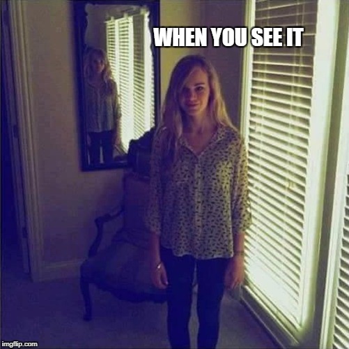 WHEN YOU SEE IT | image tagged in goodnight,grace | made w/ Imgflip meme maker