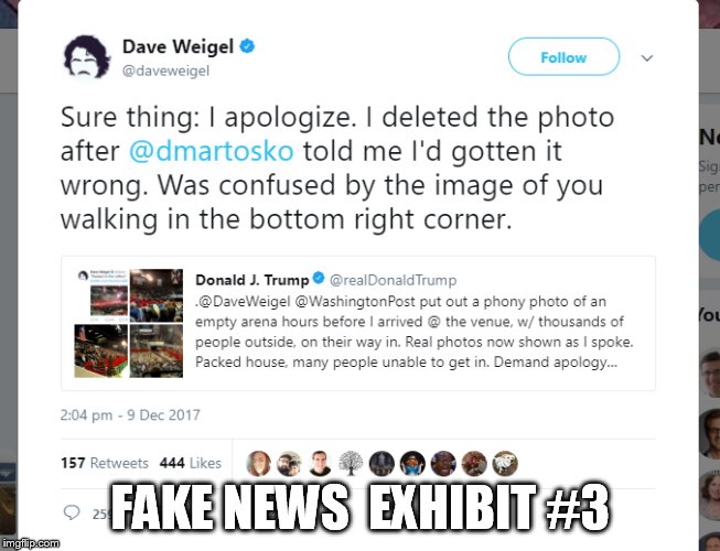 Deception Series | FAKE NEWS  EXHIBIT #3 | image tagged in fake news | made w/ Imgflip meme maker