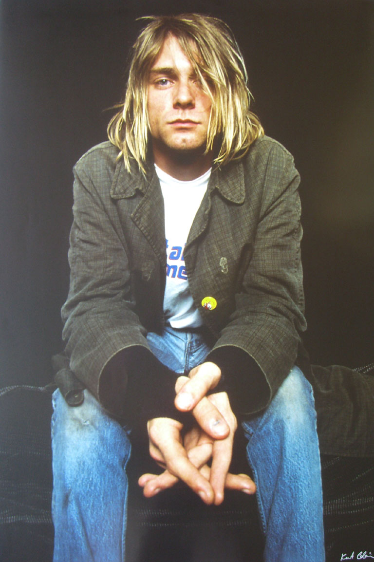 Kurt Cobain Blank Meme Template