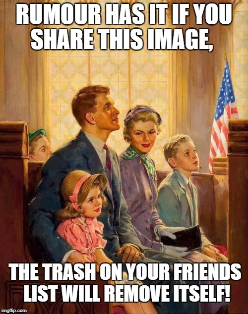Offensive Image? | RUMOUR HAS IT IF YOU SHARE THIS IMAGE, THE TRASH ON YOUR FRIENDS LIST WILL REMOVE ITSELF! | image tagged in snowflake,meme | made w/ Imgflip meme maker