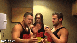 Dojo Bros2 | image tagged in gifs,wrestling,edwards | made w/ Imgflip video-to-gif maker
