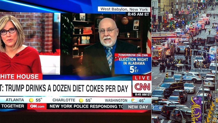 High Quality CNN Covers Trump's Diet Cokes Instead of Bombing Blank Meme Template