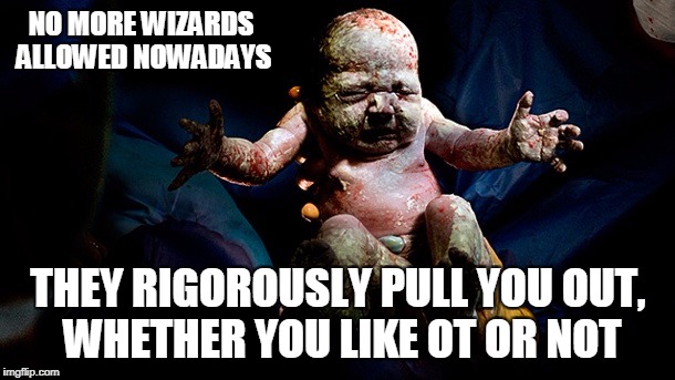 NO MORE WIZARDS ALLOWED NOWADAYS THEY RIGOROUSLY PULL YOU OUT, WHETHER YOU LIKE OT OR NOT | made w/ Imgflip meme maker