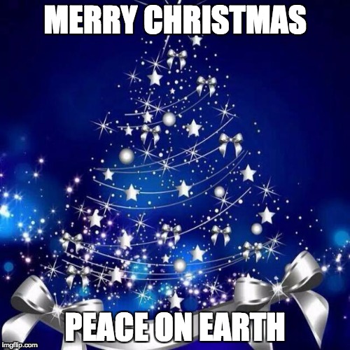 Merry Christmas  | MERRY CHRISTMAS; PEACE ON EARTH | image tagged in merry christmas | made w/ Imgflip meme maker