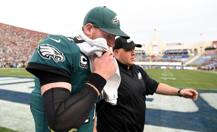 High Quality Carson Wentz Blank Meme Template