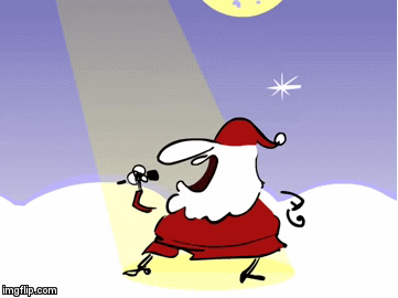 santarock | image tagged in gifs,christmas | made w/ Imgflip video-to-gif maker