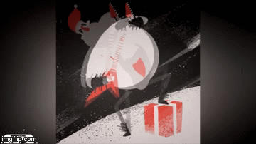 santarocks | image tagged in gifs,christmas | made w/ Imgflip video-to-gif maker