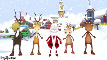 dancesanta | image tagged in gifs,christmas | made w/ Imgflip video-to-gif maker
