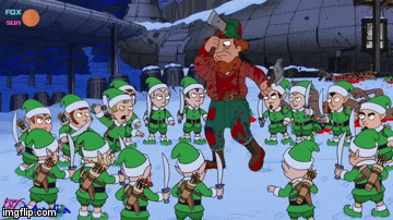 americanchristmas | image tagged in gifs,christmas | made w/ Imgflip video-to-gif maker