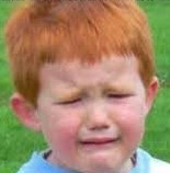 High Quality crying ginger kid Blank Meme Template