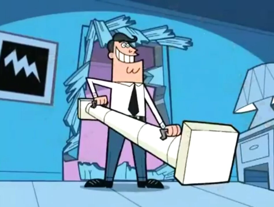 Fairly odd parents privacy Blank Meme Template. 