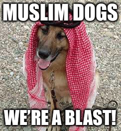MUSLIM DOGS WE’RE A BLAST! | made w/ Imgflip meme maker