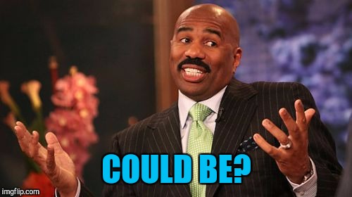 Steve Harvey Meme | COULD BE? | image tagged in memes,steve harvey | made w/ Imgflip meme maker