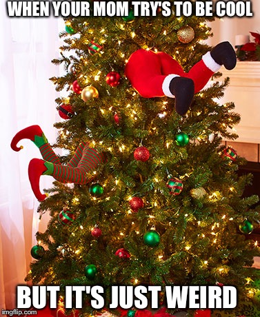 Weird tree | WHEN YOUR MOM TRY'S TO BE COOL; BUT IT'S JUST WEIRD | image tagged in http//wwwseinfeldonlinecom/yevkasemjpg | made w/ Imgflip meme maker