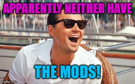 APPARENTLY NEITHER HAVE THE MODS! | made w/ Imgflip meme maker