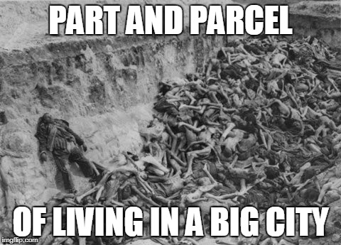 Part and parcel of living in a big city | PART AND PARCEL; OF LIVING IN A BIG CITY | image tagged in sadiq khan,terrorism,part and parcel,apathy,everything is fine | made w/ Imgflip meme maker