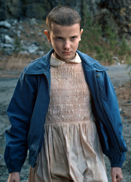 Eleven Stranger Things Blank Meme Template