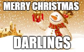Xmas 2 | MERRY CHRISTMAS; DARLINGS | image tagged in veterans | made w/ Imgflip meme maker