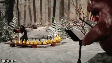 penguinbells | image tagged in gifs,christmas | made w/ Imgflip video-to-gif maker