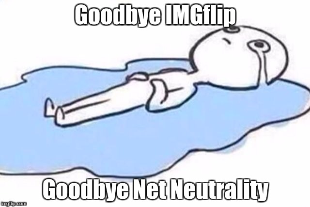 R.I.P. | Goodbye IMGflip; Goodbye Net Neutrality | image tagged in memes,sad,rip,slowstack | made w/ Imgflip meme maker