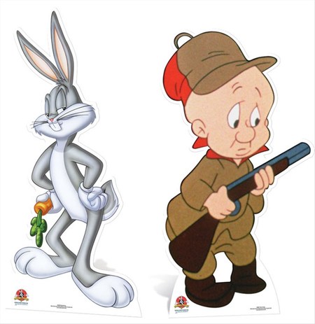 High Quality Bugs Bunny Elmer Fudd Blank Meme Template