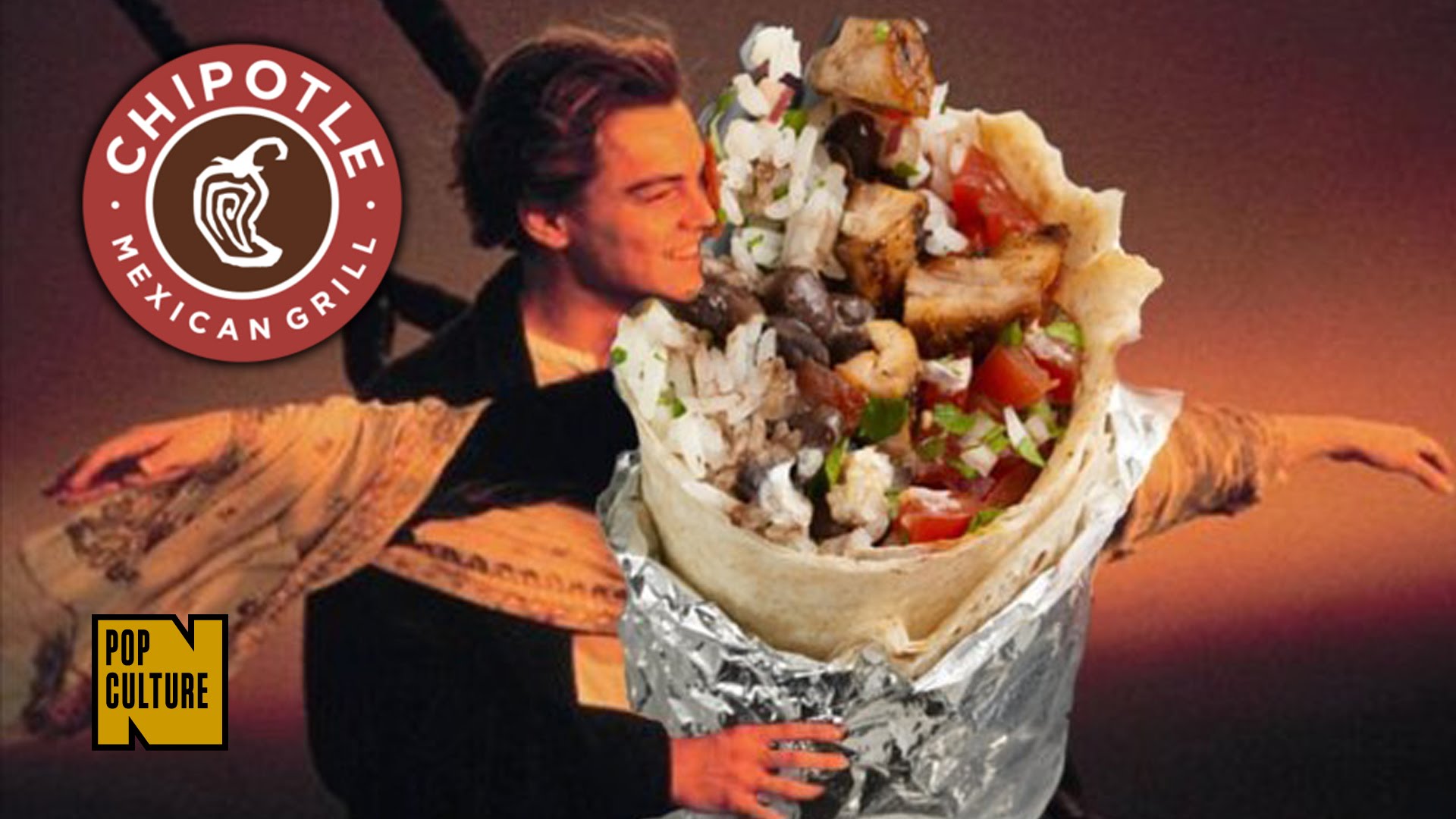 High Quality chipotle burrito Blank Meme Template
