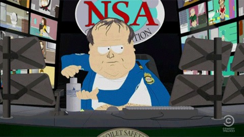 High Quality South Park NSA guy Blank Meme Template