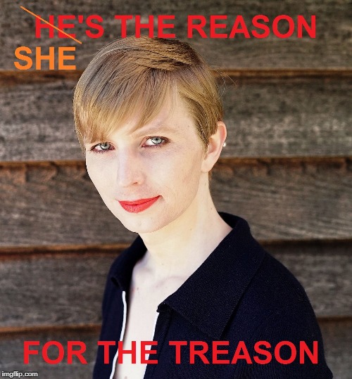 Bradly Chelsea Manning: The Reason for the Treason | image tagged in chelsea manning,bradley manning,treason,transgender,christmas,politics | made w/ Imgflip meme maker