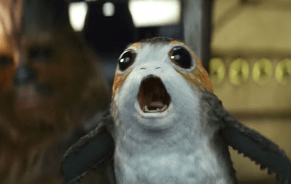 Porg Star Wars Blank Meme Template