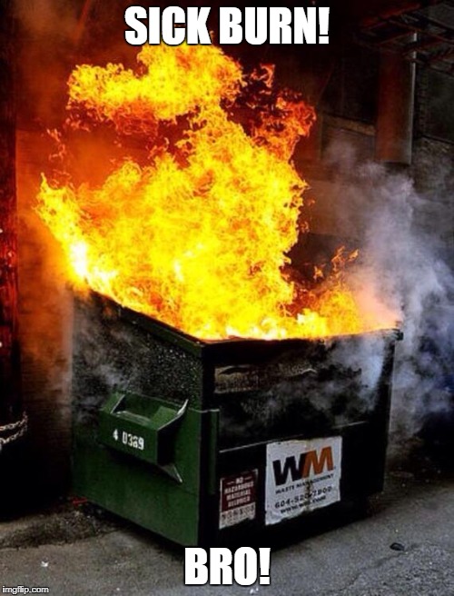 Dumpster Fire Imgflip