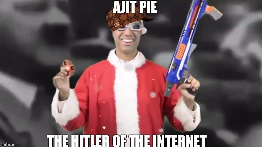 A hitler Pie | image tagged in ajit pai,bullshit meter | made w/ Imgflip meme maker