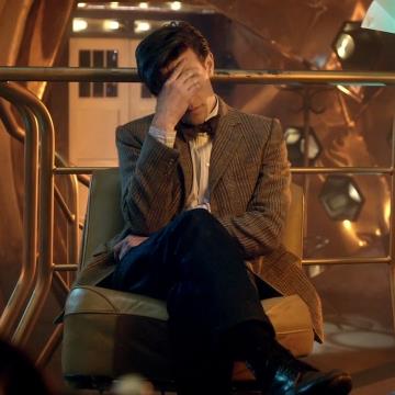 High Quality Doctor who facepalm Blank Meme Template