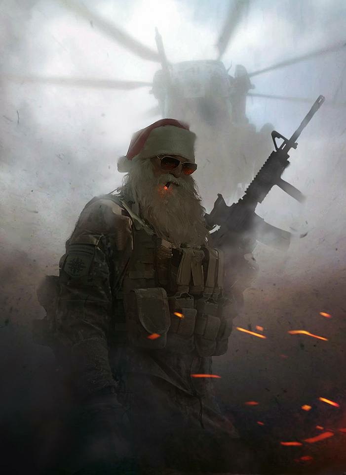 Operator Santa Blank Meme Template