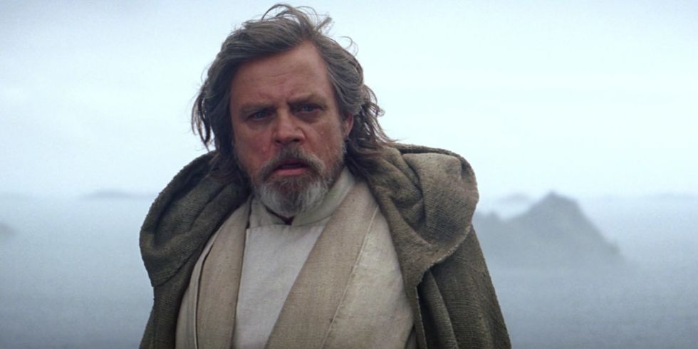 High Quality Luke Last Jedi Blank Meme Template