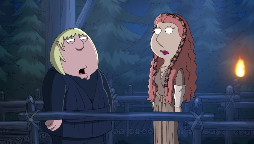 Family guy Luke & Leia Blank Meme Template