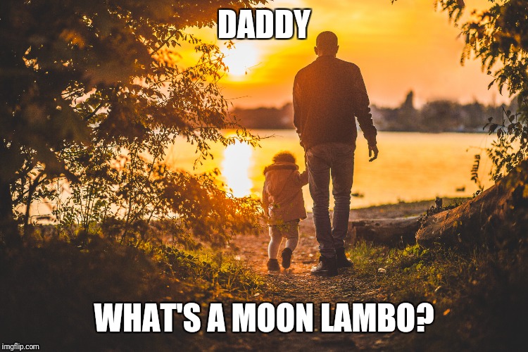 DADDY; WHAT'S A MOON LAMBO? | made w/ Imgflip meme maker
