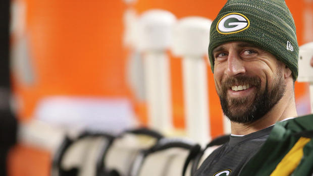 High Quality aaron rodgers smiling 2 Blank Meme Template