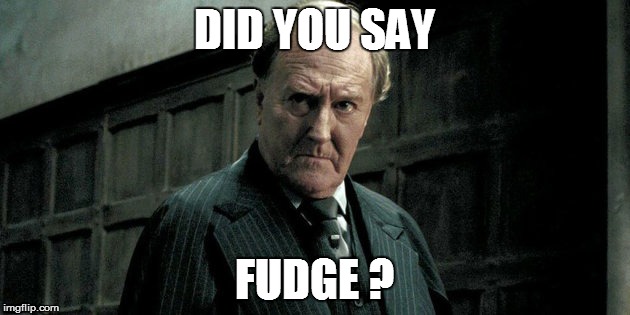 DID YOU SAY; FUDGE ? | made w/ Imgflip meme maker