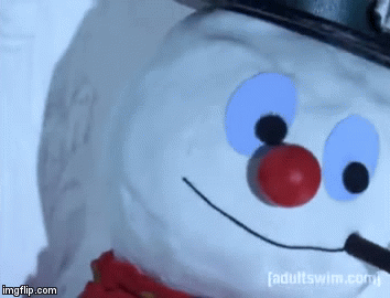 robotchickenfrosty | image tagged in gifs,christmas,robotchicken,tv | made w/ Imgflip video-to-gif maker