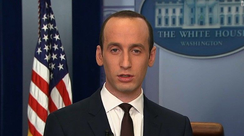 High Quality Stephen Miller, Nazi Idiot Blank Meme Template