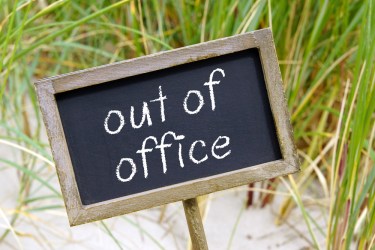 out of office Blank Meme Template