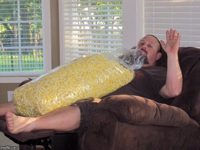 Enough popcorn  | image tagged in enough popcorn | made w/ Imgflip meme maker