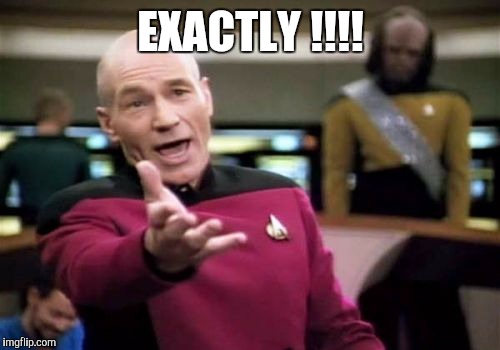 Picard Wtf Meme | EXACTLY !!!! | image tagged in memes,picard wtf | made w/ Imgflip meme maker