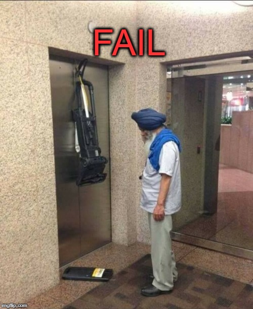 vacuum fail | FAIL | image tagged in fail | made w/ Imgflip meme maker