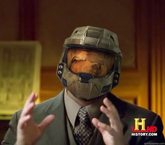 High Quality Halo History Channel Blank Meme Template