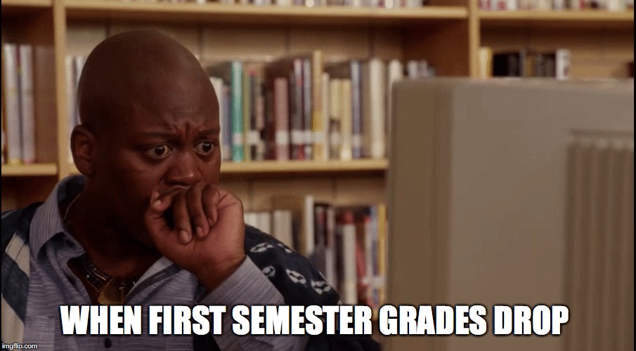 WHEN FIRST SEMESTER GRADES DROP | image tagged in law school,grades | made w/ Imgflip meme maker